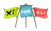 Logo Wahlbündnis Xi - HaK - Gilt