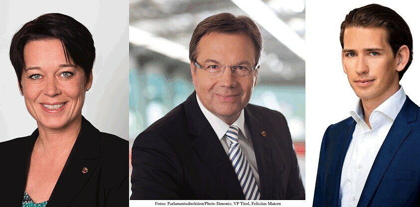 Routinemäßige Wechsel per Jahresanfang - drei ÖVP Politiker übernehmen